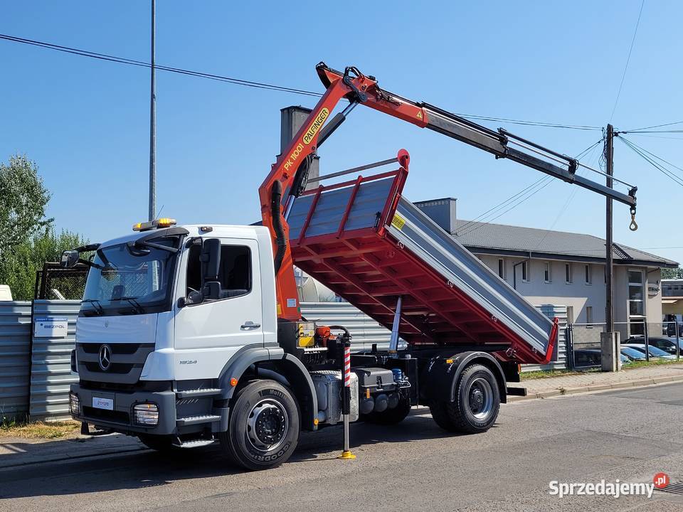 Mercedes Axor 1824 HDS Palfinger 3 Wysuwy pełny VAT Łańcut sprzedam