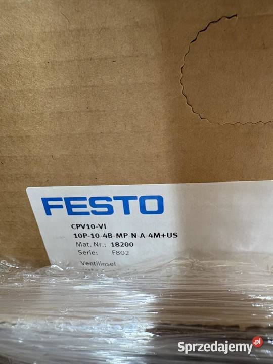 Festo CPV10IV 18200 4x 161414 mazowieckie Warszawa