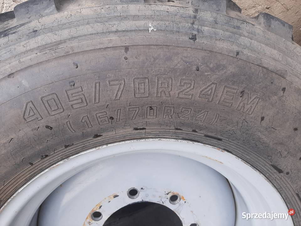 Koła felgi opony 420 70 r24 JCB Wąbrzeźno