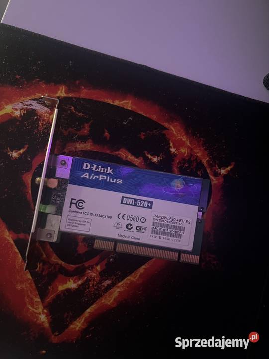 Karta sieciowa DLink AirPlus DWL520 kujawsko-pomorskie