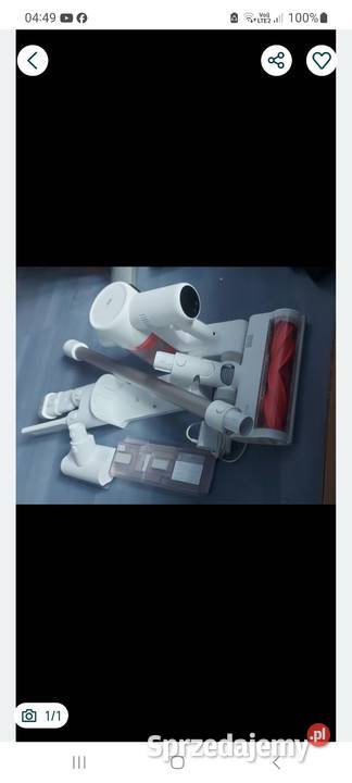 Odkurzacz pionowy Xiaomi Mi Vacuum Cleaner G10 Malbork