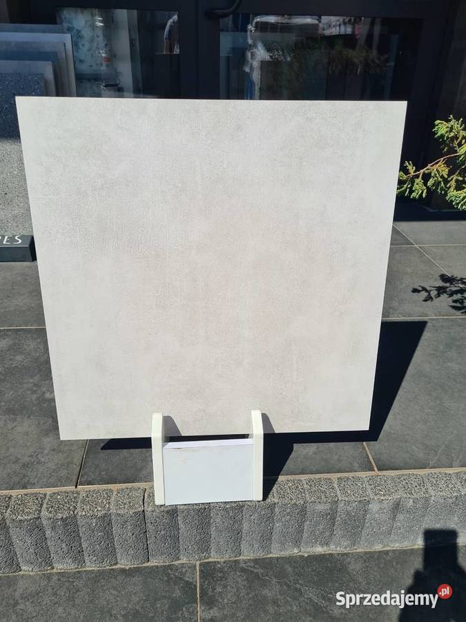 Płyta Tarasowa Gresowa STARK WHITE R11 60x60 8mm Opoczno
