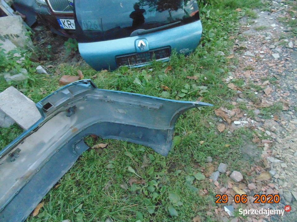 Zderzak tylny tył Skoda Octavia II 0411 osobowe małopolskie Kraków