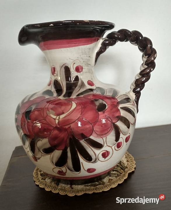 Dzbanwazon włoski ręcznie robiony Wazony