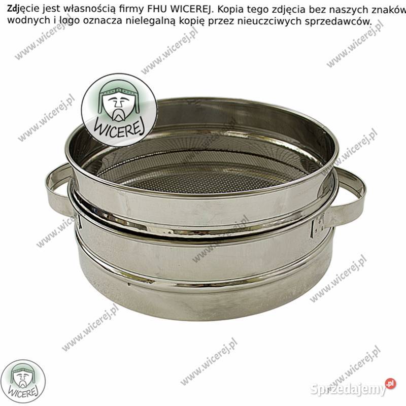 Sito do Miodu śr 23 Podwójne Wypukłe nierdzewne Jaśliska