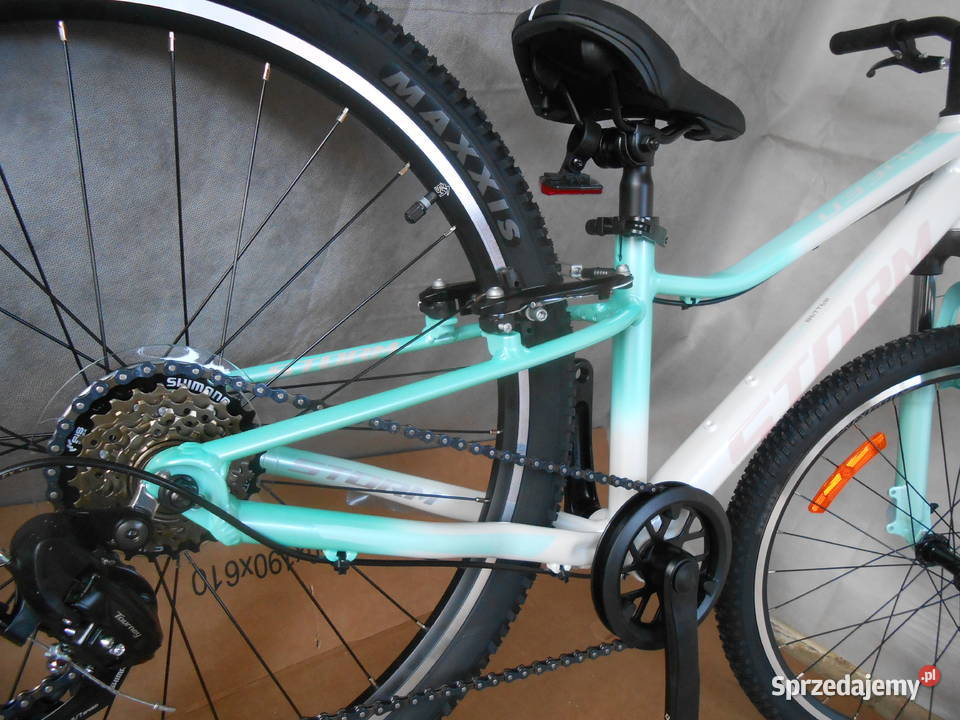 Rower dziewczynki 24 lekki alu MTB Jordanowo