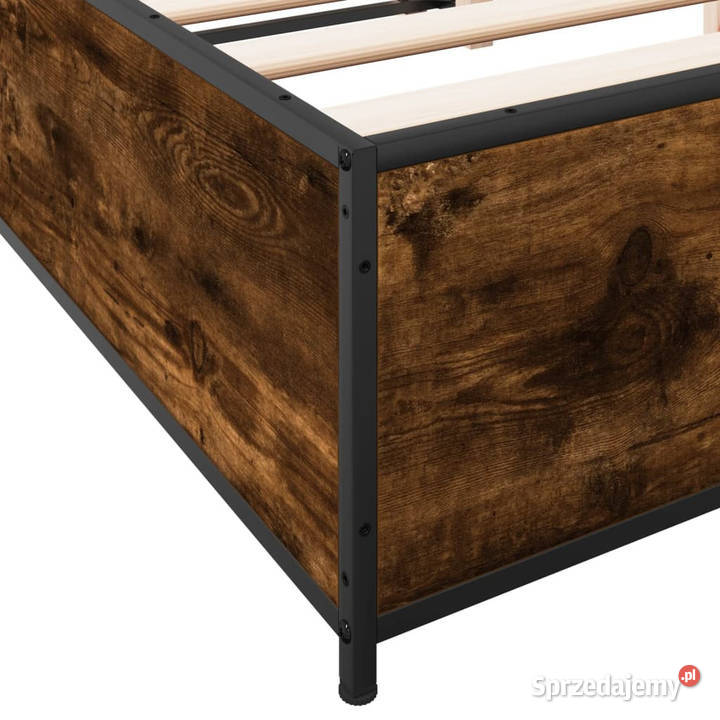 Rama łóżka przydymiony dąb 150x200 WM3279839 29cm Łóżka Warszawa