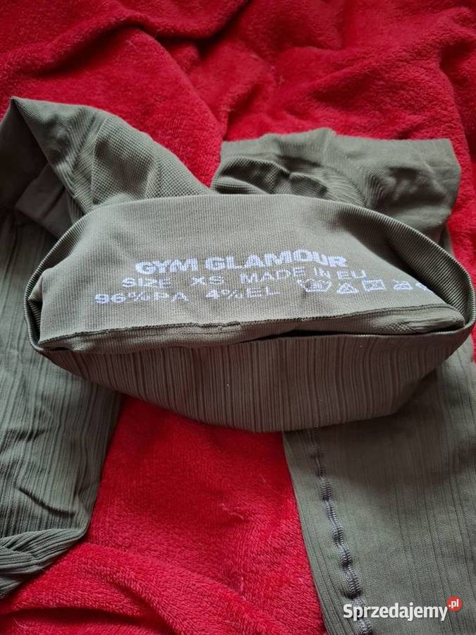 Legginsy gym glamour push up Kołobrzeg sprzedam