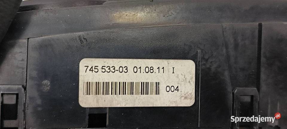 PANEL KLIMATYZACJI MERCEDES SPRINTER 313 Pozostałe Lipno