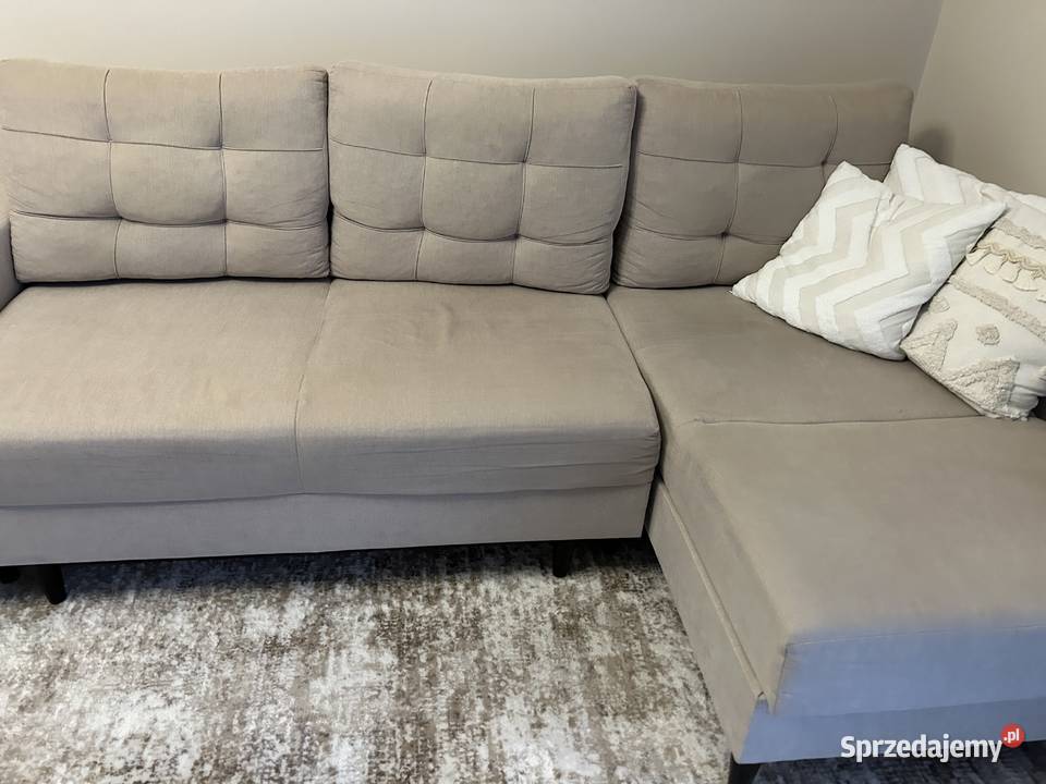 Sofa narożnik do salonu pokoju