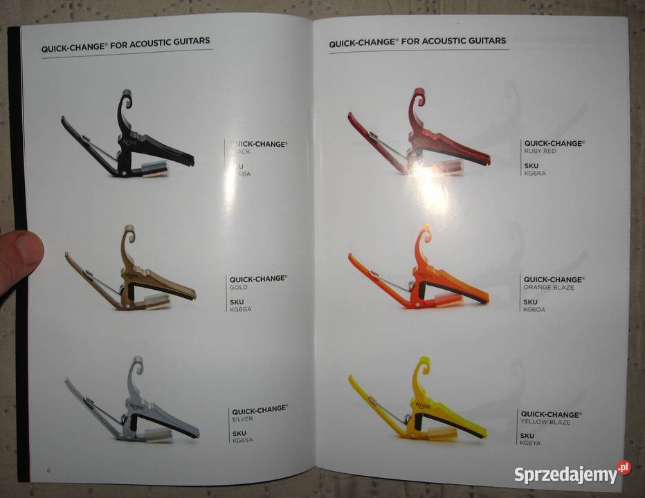 KYSER Product Catalog katalog kapodasterów Kępice