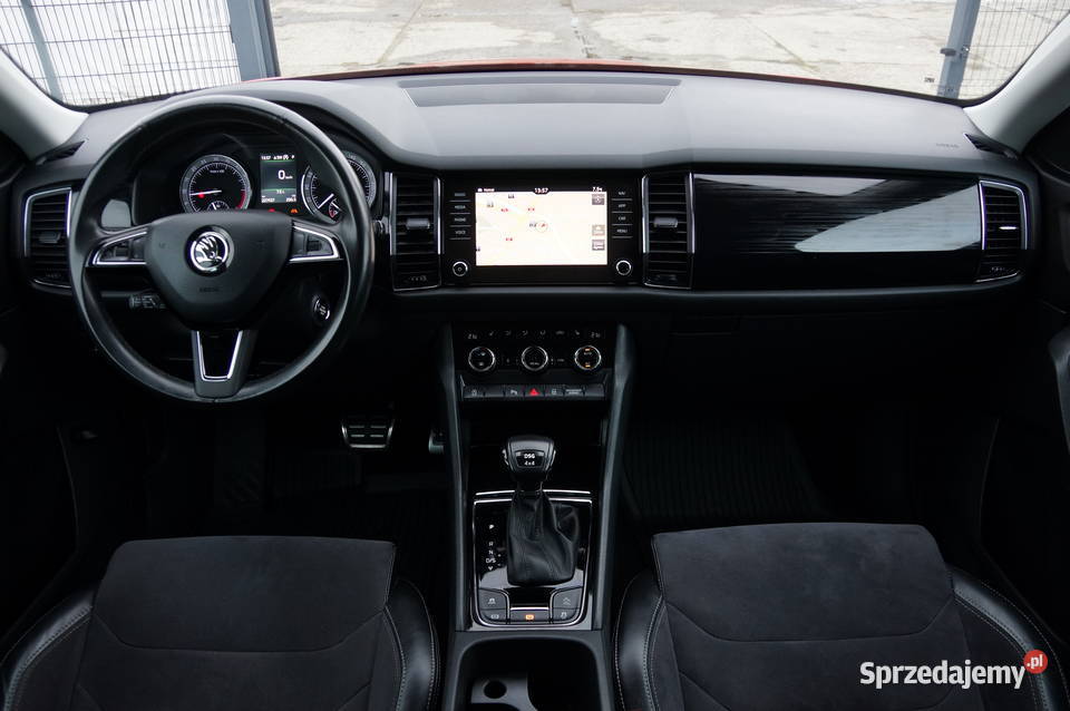 Skoda Kodiaq 20 TDI CR 190 4x4 7osób Webasto LED tempomat Nowy Sącz
