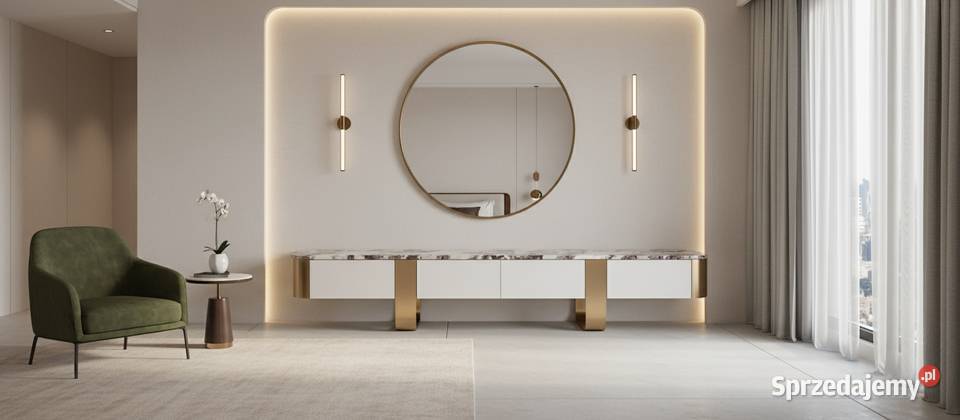 Komoda RTV biała szafka pod telewizor Sofia małopolskie Golkowice sprzedam