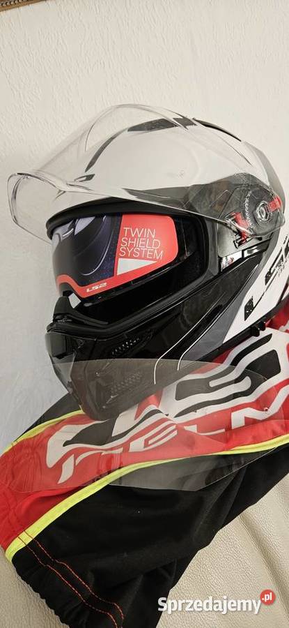 KASK LS2 L FF324 Szczękowy METRO EVO BIAŁY L Konstancin-Jeziorna sprzedam
