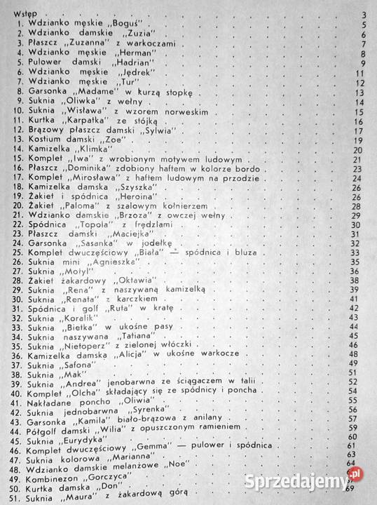 Modele na drutach Wanda Kasperowicz Chełm sprzedam