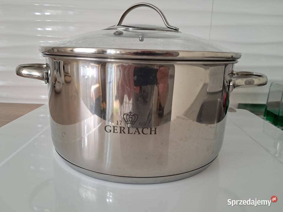 Garnek z pokrywką Gerlach 5000 ml do sprzedania Garnki i szybkowary