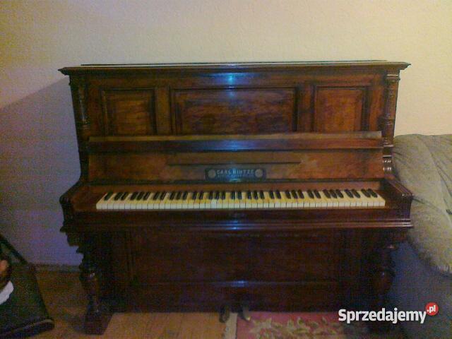 Pianino Carl Hintze ponad 100 letnie zachodniopomorskie