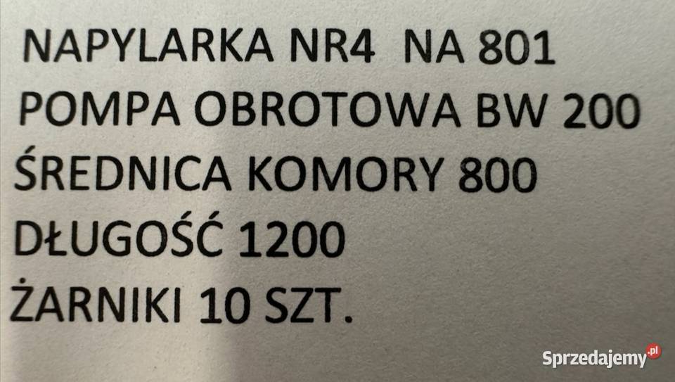 Napylarka Metalizatorka Próżniowa TEPRO kujawsko-pomorskie