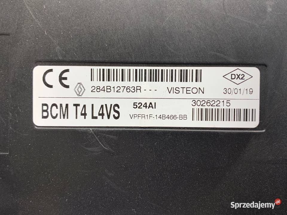 MODUŁ KOMFORTU BCM OPEL VIVARO B 284B12763R Bus podkarpackie