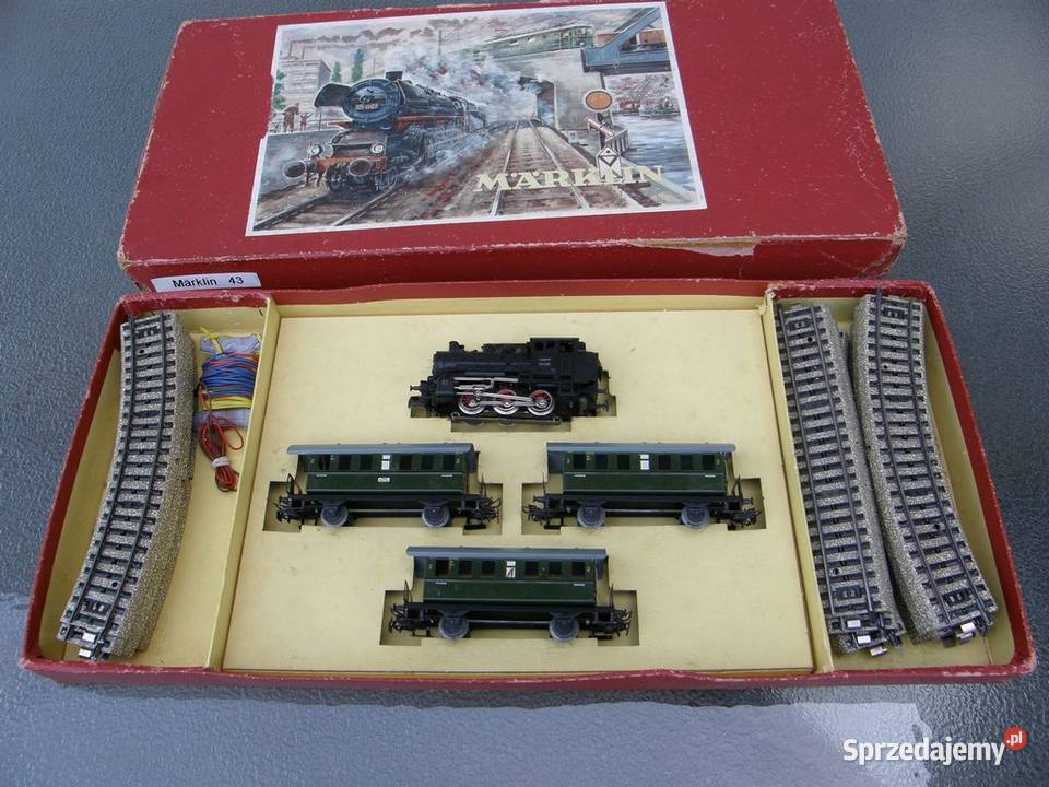 Marklin stary zestaw Piękny Film z jazdy Radzewice