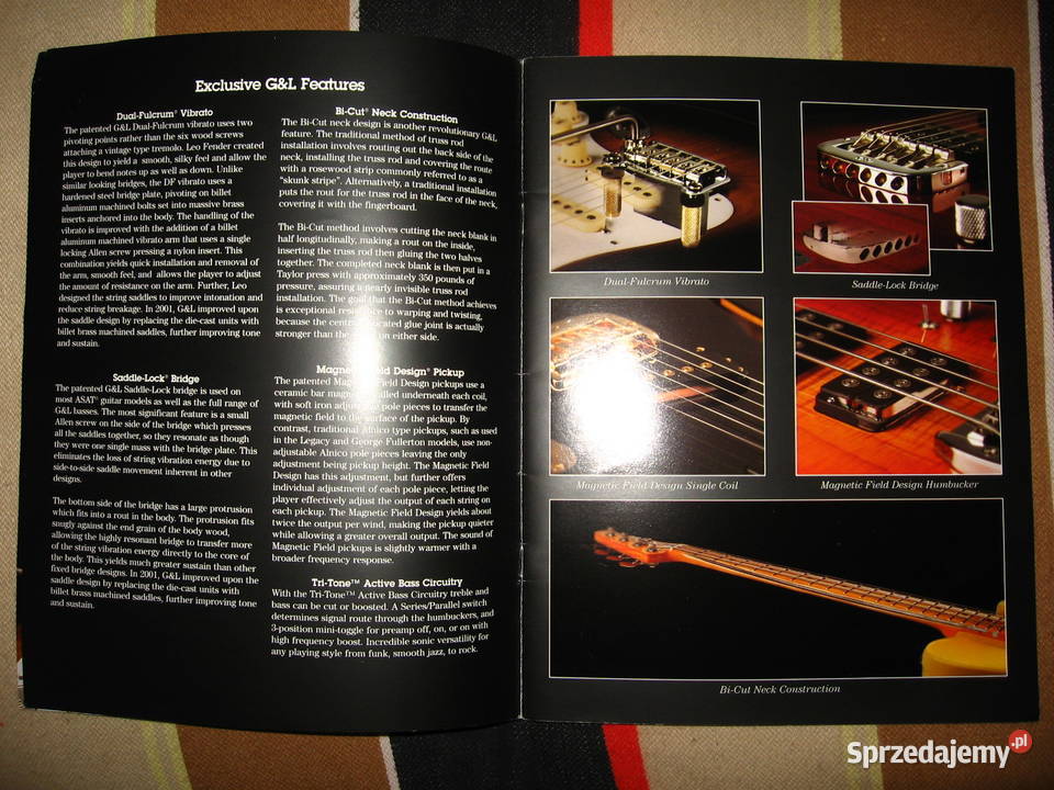 GL Guitars by Leo catalog katalog gitar pomorskie Kępice