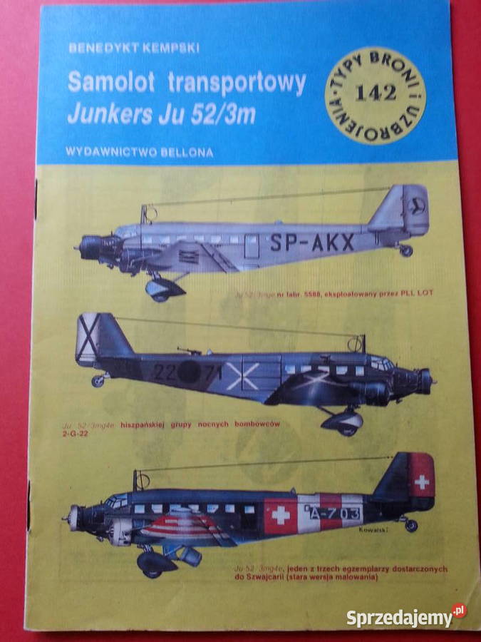 3072 Samoloty Transportowy i 3 Myśliwskie sprzedam