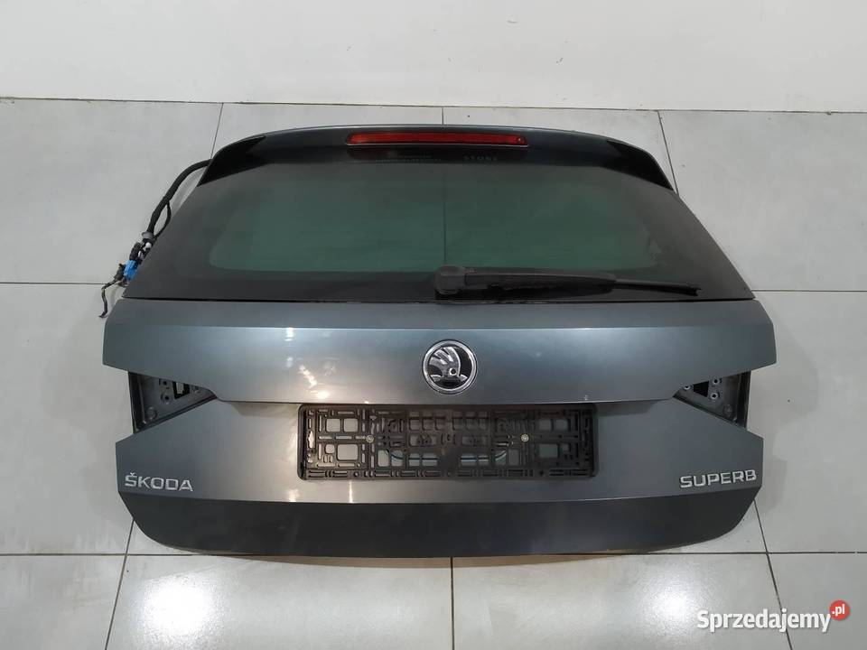 KLAPA TYŁ SZYBA KOMBI Skoda Superb III 2015 Klapy bagażnika