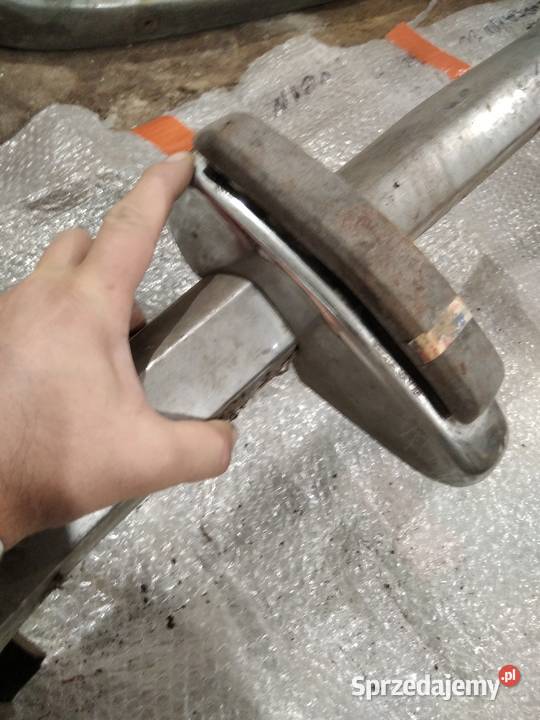 Zderzak fiat 125 chrom z kłami tył