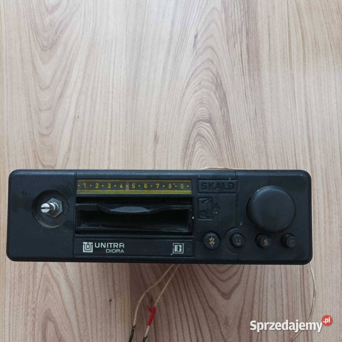 Stare radio samochodowe UNITRA Diora SKALD Fiat Stronie Śląskie