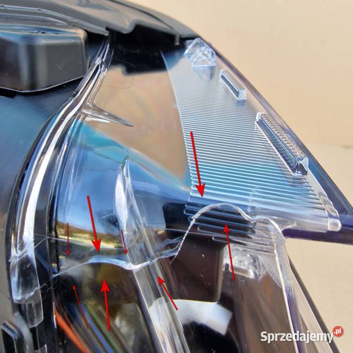 HYUNDAI SANTA FE 4 IV LIFT LAMPA REFLEKTOR LEWY Lampy przednie Bieleń