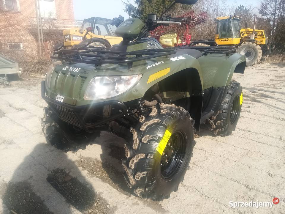 arctic cat 500 4x4 nowe opony piekny transport quad - ATV Arctic Cat Lublin sprzedam