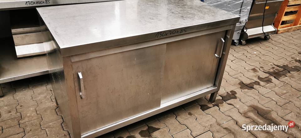 Stół roboczy drzwi suwane 130x70x85 Krotoszyn sprzedam