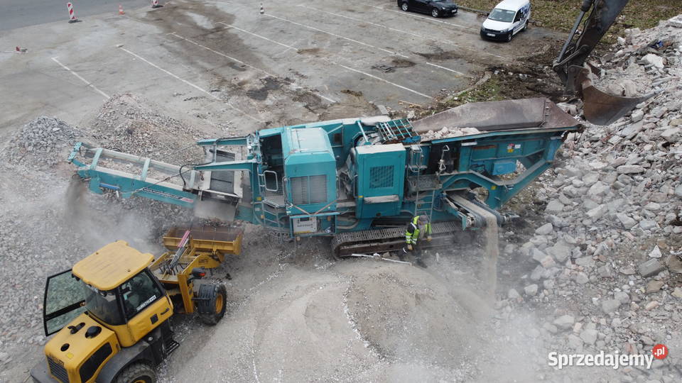 Kruszarka szczękowa do recyklingu kamienia gruzu nie Trachy