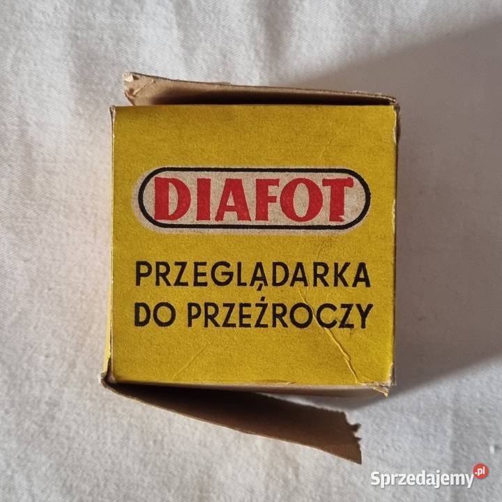 Przeglądarka do przeźroczy slajdów DIAFOT PRL Warszawa