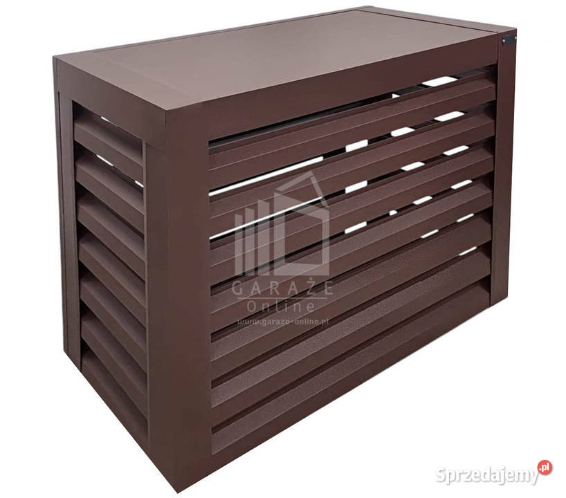 Osłona klimatyzatora pompy ciepła 90x40x80