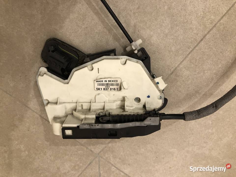 Volkswagen OE 5K1 837 016 E zamek drzwi prawy Warszawa