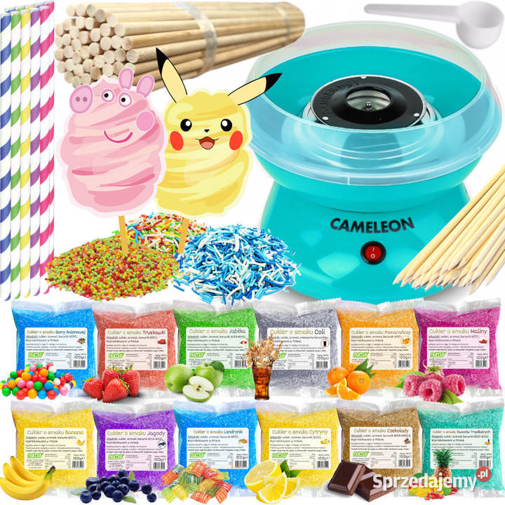 Prezent Dziecka Maszyna Do Waty Cukrowej 12x Pozostałe Olsztyn