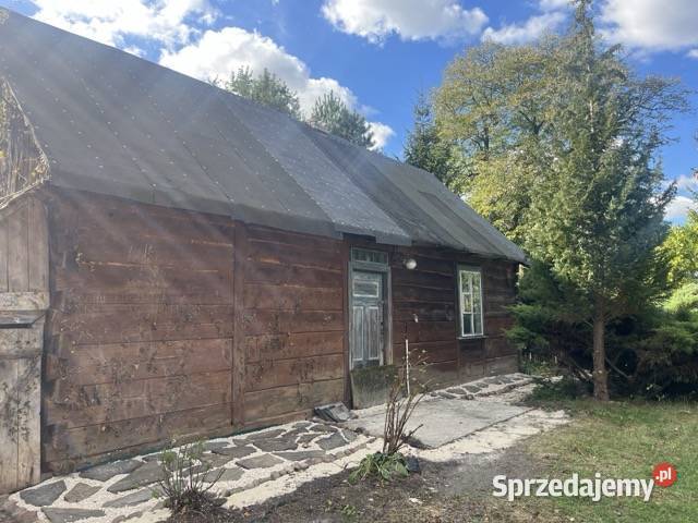 Drewniany dom z bali do przeniesienia Gm Maciejowice
