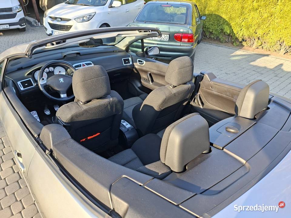 Peugeot 307cc 16benz KABRIOLET nieuszkodzony Cieszyn