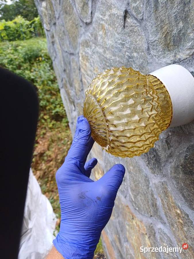 Trzy retro kinkiety z 60 tych lat firmy Pozostałe Lubań