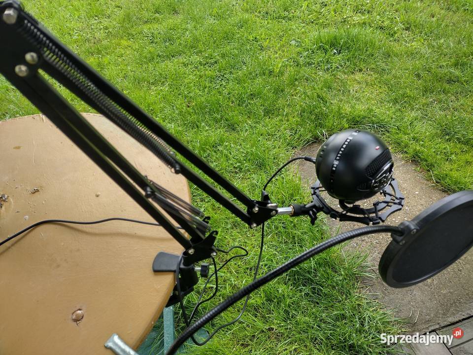 Mikrofon Blue Snowball z wysięgnikiem i Pozostałe Pęgów sprzedam