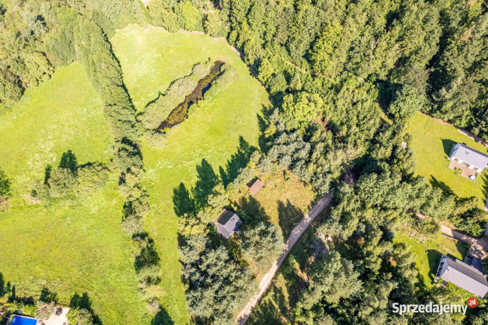 Grunt 1000m2 Szymbark woda