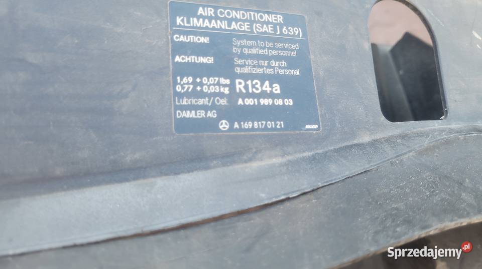 MERCEDES W245 KIEROWNICA WLOT POWIETRZA Ruda Śląska sprzedam