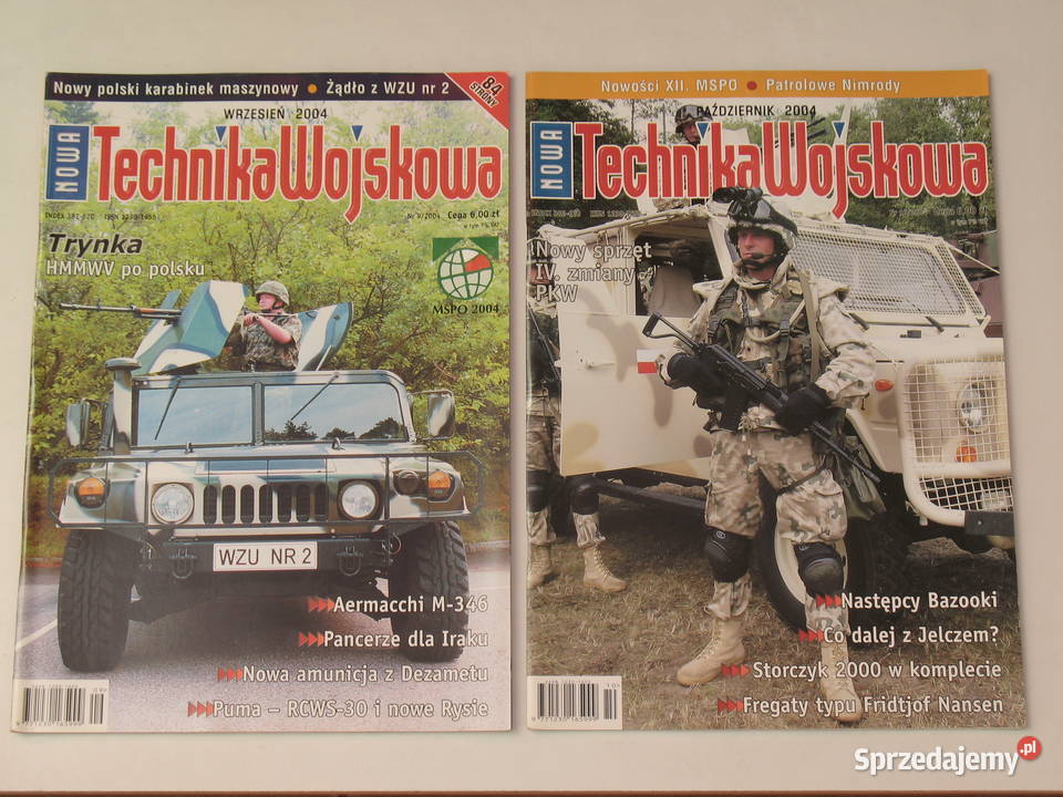 Technika Wojskowa kompletny rocznik 2004 Kraków
