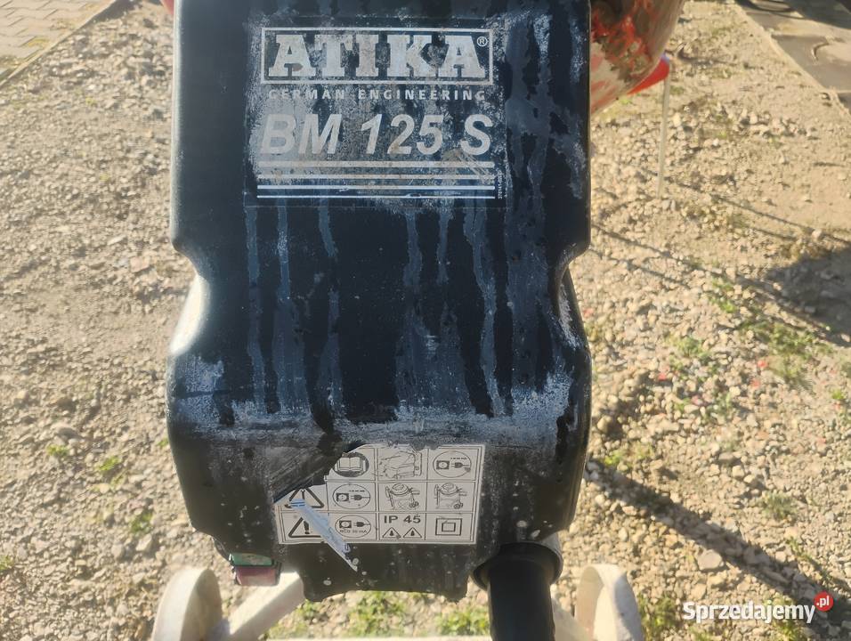Betoniarka Atika BM 125S Made in Germany 220V