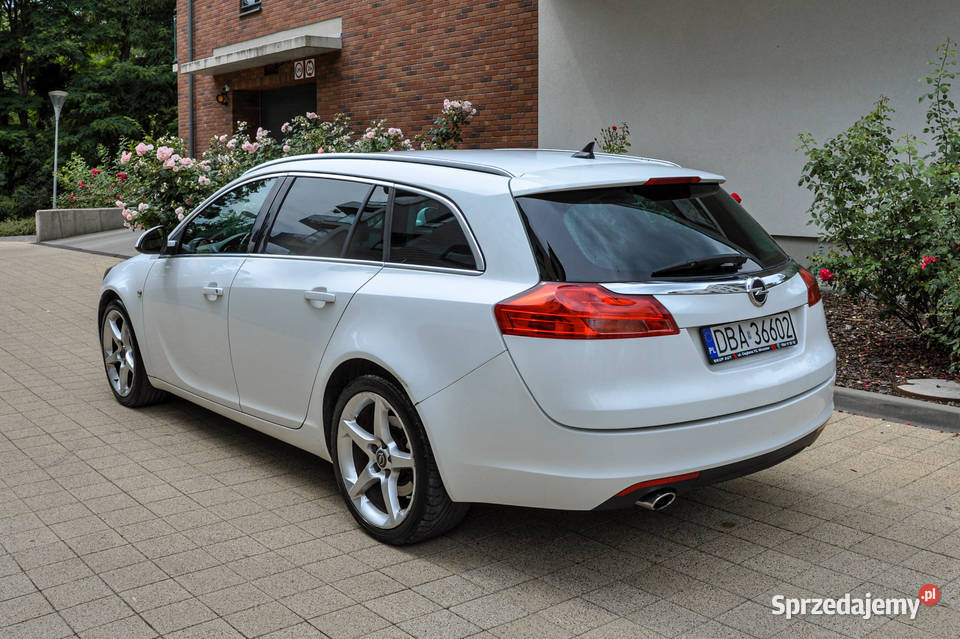 Opel Insignia 20CDTI 160 Bezwypadkowy Rok produkcji 2010 dolnośląskie Wrocław