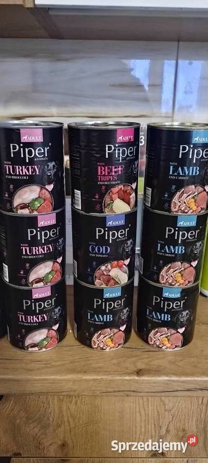 mokra karma piper dolnia noteci 800g psa17 sztuk Kraków