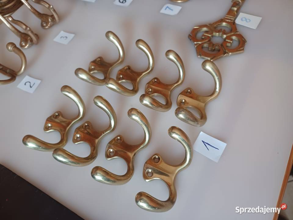 Wieszak mosiężny Poznań