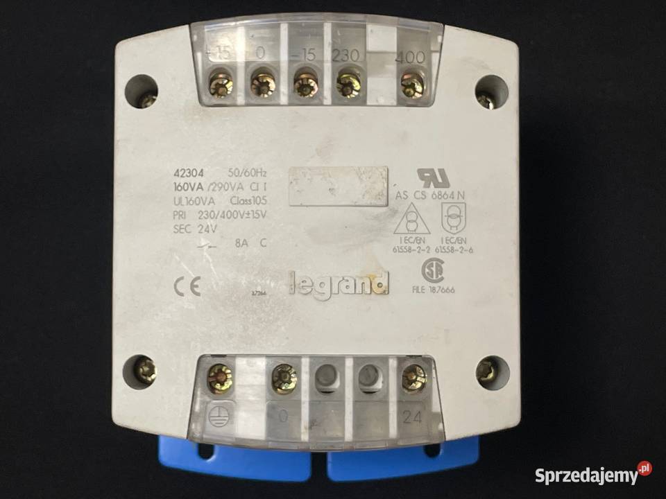 Transformator separacyjny sterowniczy Legrand Kołobrzeg