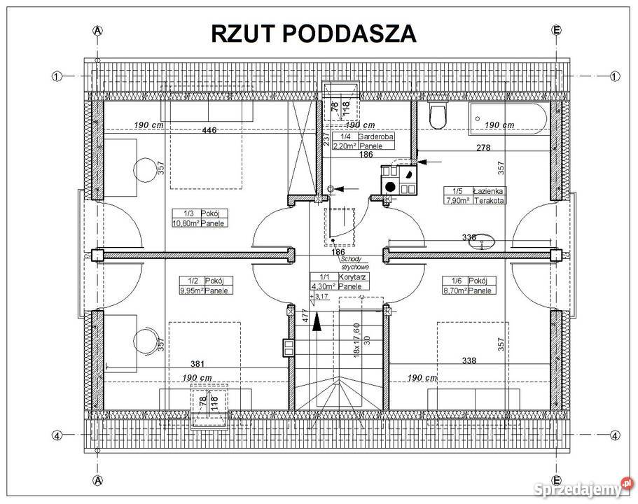 Krępsko dom jednorodzinny 108m2 124m2 Rok budowy 2019 zachodniopomorskie sprzedam